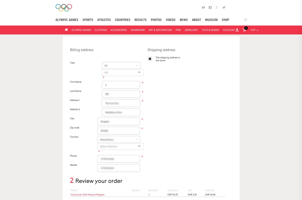 Olympic Store